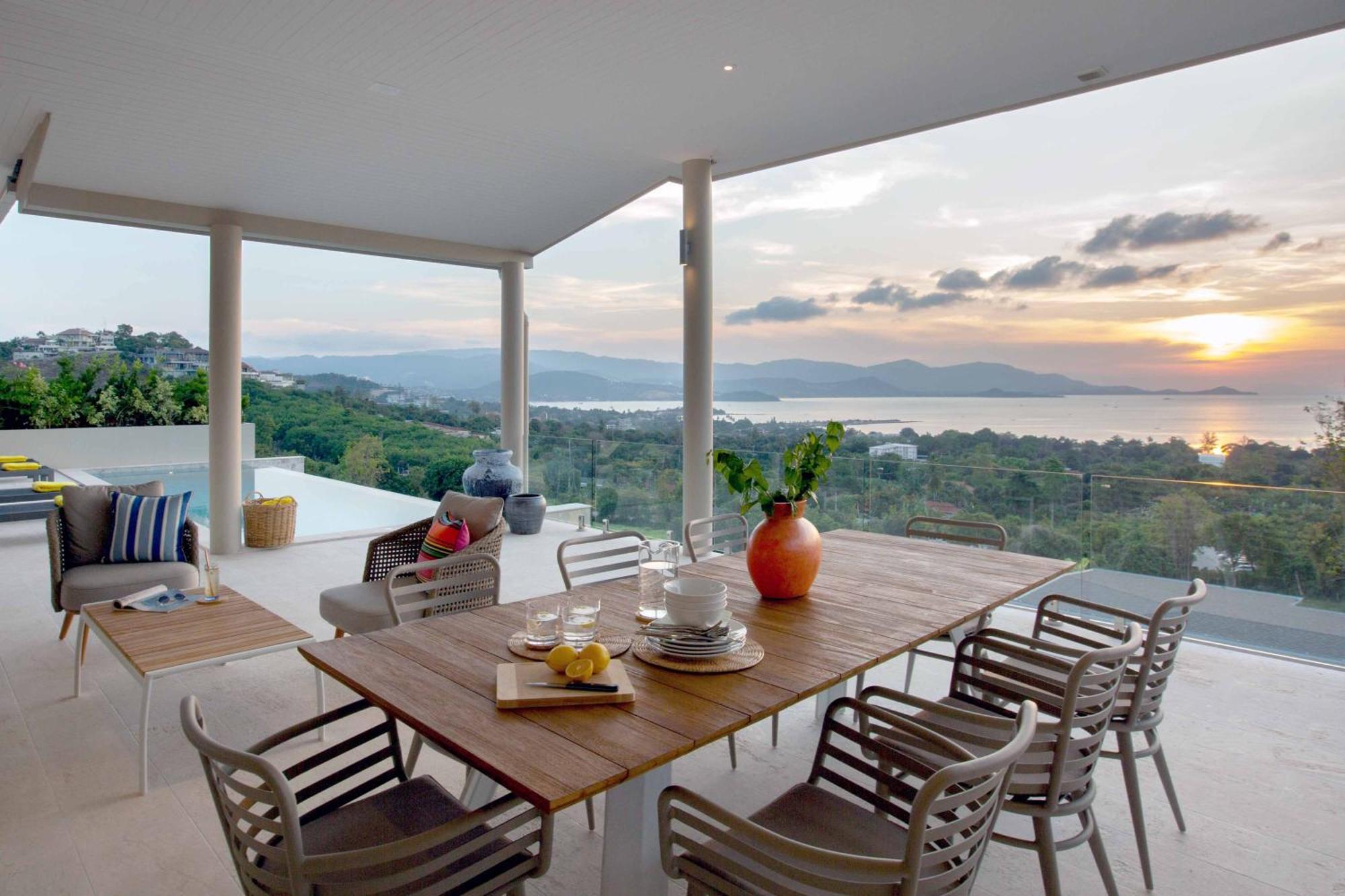 Sunset Estates - Samui Luxury Villas Choeng Mon エクステリア 写真