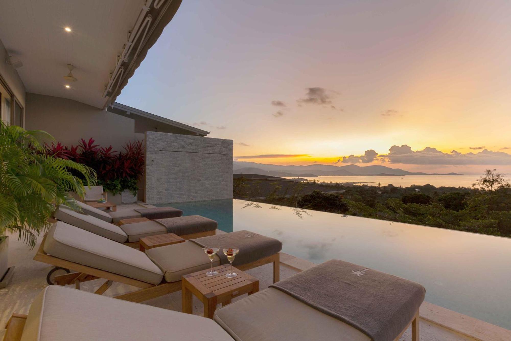 Sunset Estates - Samui Luxury Villas Choeng Mon エクステリア 写真